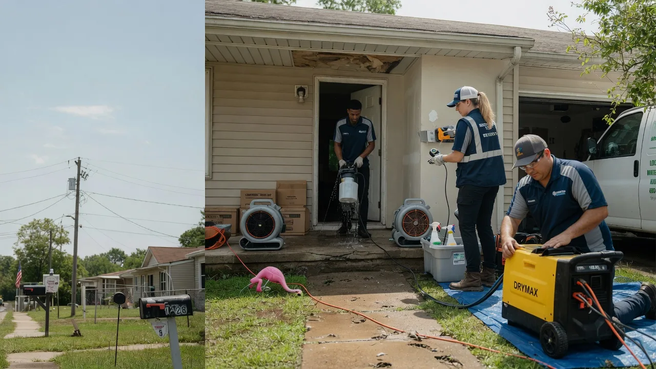 Storm Damage Water Removal in Dexter City, OH near me